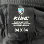 Kuhl Men's Charcoal Gray Nylon Hiking Pants Size 34 x 34 image number 3