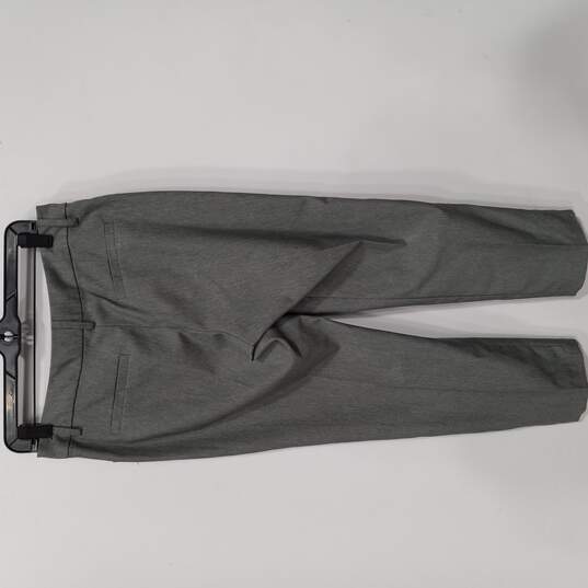 Lee Relaxed Fit Straight Leg Mide Rise Dress Pants Size 6 Short image number 2