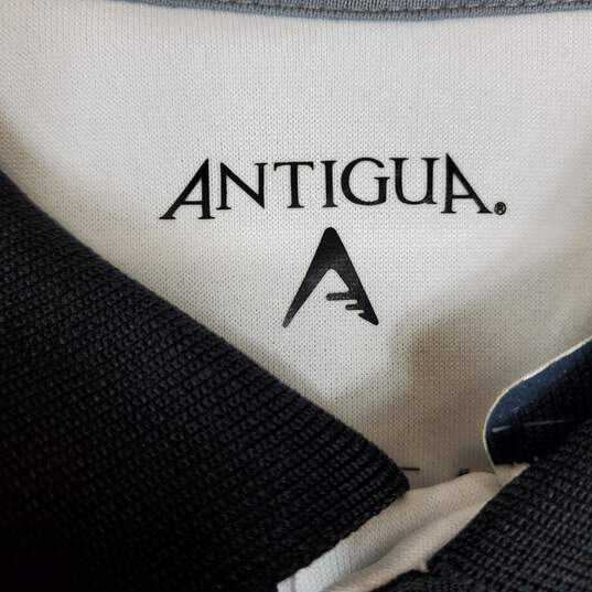 Antigua LA Kings Men Blk/Gry Polo Shirt Sz XL Nwt image number 3