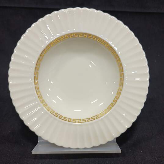 Bundle of 6 Lenox China Cream w/ Gold Tone Accents Bowls image number 3