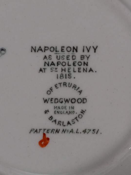 4pc Set of Wedgwood & Barlaston Napoleon Ivy Ice Cream Bowls image number 6