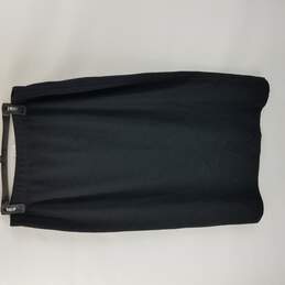 Stizzoli Womens Black Pencil Skirt Size Large alternative image