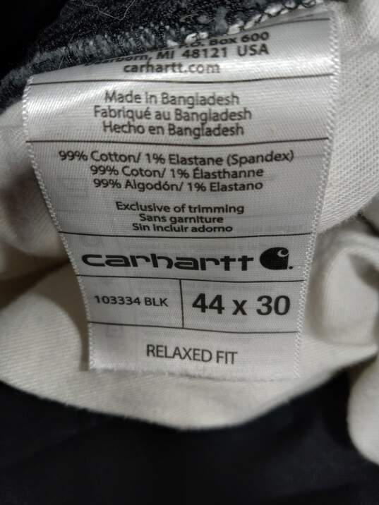Men’s Carhartt Relaxed Fit Cargo Jeans Sz 44x30 image number 4
