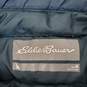 Eddie Bauer MN's Weather Edge Blue & Gray Hooded Parka Size M image number 4