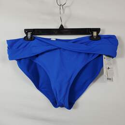 Athleta Women Blue Bathing Bottom XL NWT