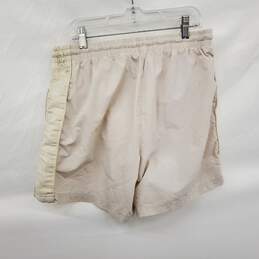 Kappa Women's Drawstring Neutral Beige Nylon Shorts Size L alternative image