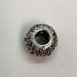 Designer Pandora S925 ALE Sterling Silver Pave Red Zirconia Beaded Charm image number 5