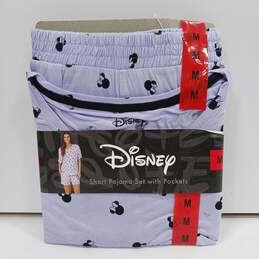 Disney Short Pajama Set Women's Size M