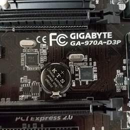 GA-970A-D3P AMD 970 SATA 6Gb/s USB 3.0 AM3+ Socket ATX Motherboard (No CPU or RAM) - Untested alternative image