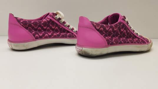 Coach Barrett II Women Shoes Fuchsia Size 6.5B image number 2