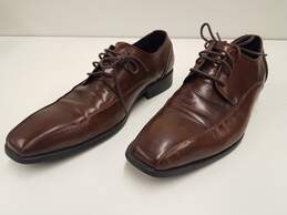 Kenneth Cole New York Sur-Plus Brown Leather Oxfords Men's Size 9 alternative image