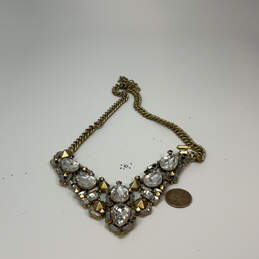 Designer Stella & Dot Gold-Tone Zora Crystal Cut Stone Statement Necklace alternative image