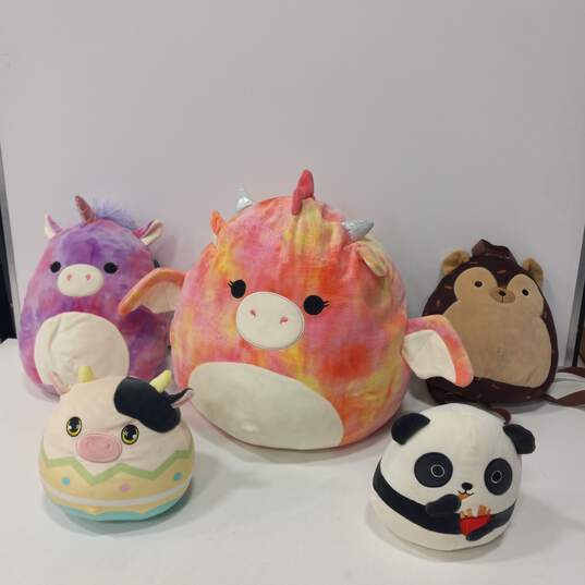 Bundle of 5 Squishmallows Stuffed Animals/Plushies image number 1