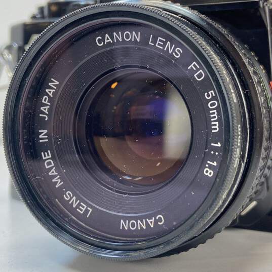 Canon A-1 35mm SLR Camera with 50mm & 135mm Lens image number 2