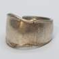 Sterling Silver Cuff Sz 7.75 Ring 12.9g image number 1