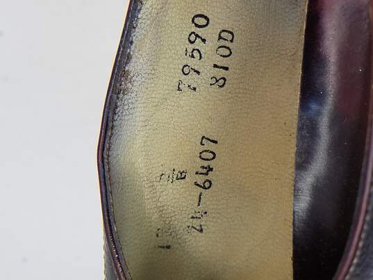 Johnston & Murphy Men's Aristocraft Black Leather Wingtips Oxfords Size 12 image number 7