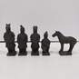 2 Boxes of Vintage  Terracota Warrior Figurines image number 3