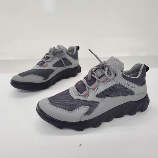 Ecco Men's MX Low GTX Steel Gray Hiking Shoe Size 9 image number 1