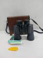 Vintage Bushnell 7x50 Binoculars w/Brown Leather Carrying Case image number 1