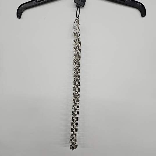 Metal Silver Chain Belt image number 2
