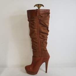 Michael Antonio Brown Tall Boots Women's Size 6.5 alternative image