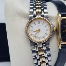 Citizen Vintage Retro Design Ladies Dress and Full Stainless Steel Quartz Watch Collection alternative image