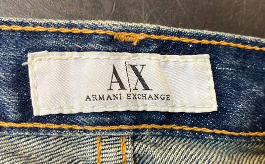 Armani Exchange Women Blue Jeans- Sz 10 image number 3