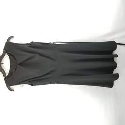 AB Studio Women Black Sleeveless Dress 6 NWT