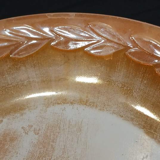 Set of 7 Anchor Hocking Fire King Peach Lusterware Bowls image number 7