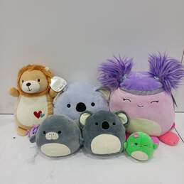 Bundle of Seven Assorted Squishmallows Plush Toys