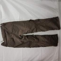 Womens Brown North Face Snow Pants - Size M alternative image