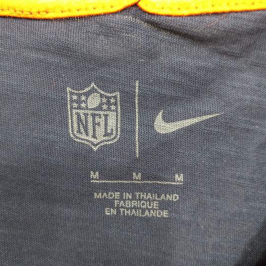 Men’s Nike Denver Broncos Color Block Team Name T-Shirt Sz M NWT image number 3