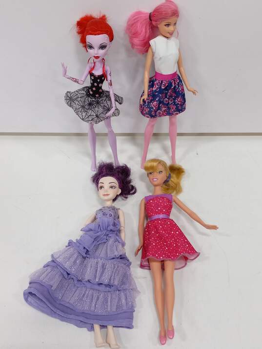 Mattel Barbie & Disney Dolls Assorted 17pc Lot image number 4