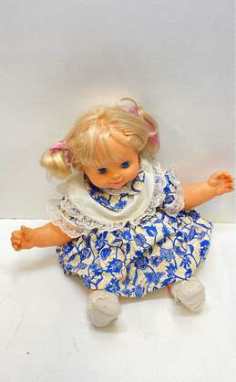Vintage Talking Baby Doll Toy Biz Battery Operated 1990's Talking Doll alternative image
