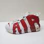 Nike Air More Uptempo White Red Sz 8 image number 4