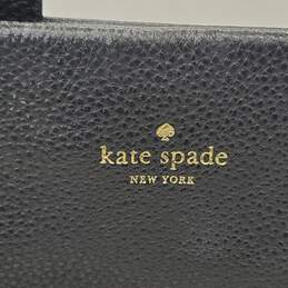 Kate Spade Black Pebble Leather Buckle Accent Crossbody Hand Bag alternative image