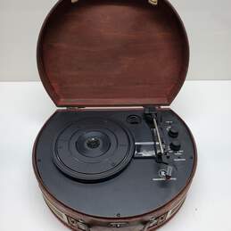 Innovative Technology Small Suitcase Turntable with Bluetooth Model ITVS-1000 alternative image