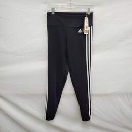 NWT Adidas WM's Aeroready 7/8 Length High Rise Black Sweatpants Size M