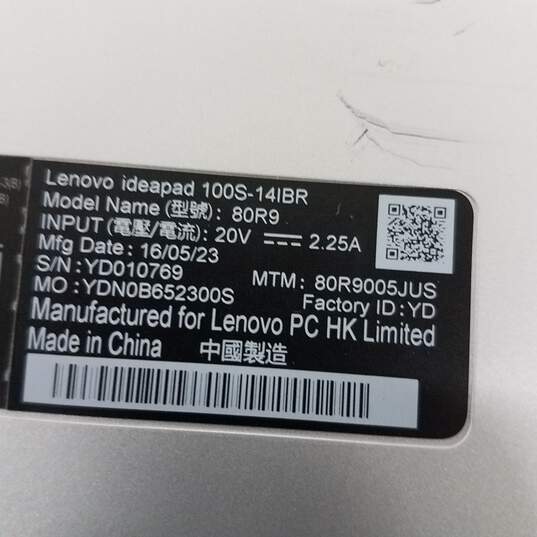 Lenovo Ideapad 100s-14IBR image number 4