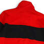 NWT Mens Red Black Chicago Blackhawks Long Sleeve Full-Zip Jacket Size XL image number 4