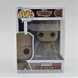 2 Funko POP! Guardians of the Galaxy Groot  #1203 and #1212 alternative image