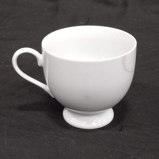 Set of Mikasa Classic Flair Gray Fine China Tea Cups image number 3