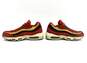 Nike Air Max 95 Red Crush Wheat Gold Men's Shoe Size 8.5 image number 6