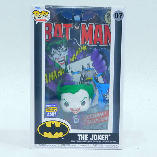 Funko Pop! Comic Covers 07 Batman The Joker (Funko 2022 Winter Convention Limited Edition) image number 1