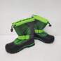 Northside Unisex Youths Fluorescent Lime Green & Grey Insulted Water Proof Boots Size 2 image number 3