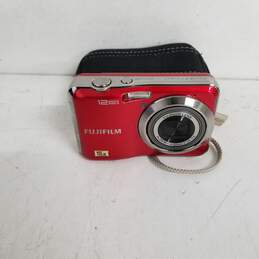 UNTESTED Red Fujifilm FinePix AX230 Point-and-shoot Digital Camera