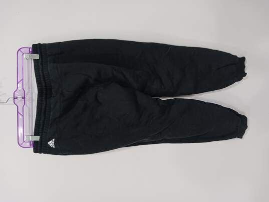 Adidas Black Sweatpants Women's Size PS image number 2