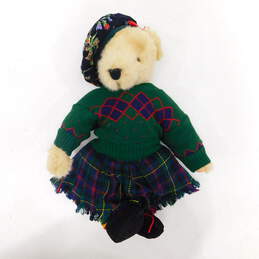 Vintage Fluffy & Alice Vanderbear A Highland Fling Teddy Bear Stuffed Animals alternative image