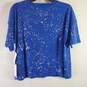 Wear By Erin Andrews Women Blue Graphic Shirt L image number 2