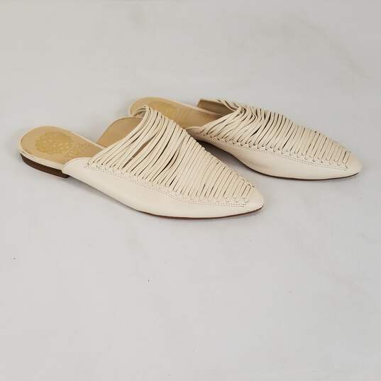 Vince Camuto Pachela Slipper   Women's  Slip On Shoes    Size 6.5M  Color Cream image number 3